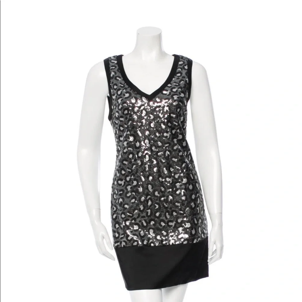 NWT Love Moschino Sequin-Embellished Cocktail Dress Size 4 - Picture 1 of 11